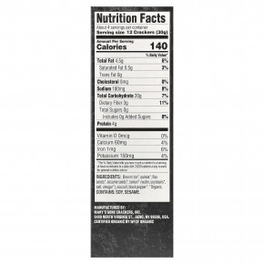 Mary's Gone Crackers, оригинальные крекеры с органическим черным перцем, 113 г (4 унции) в Москве - eco-herb.ru | изображение Mary's Gone Crackers, оригинальные крекеры с органическим черным перцем, 113 г (4 унции) в Москве - eco-herb.ru | фото