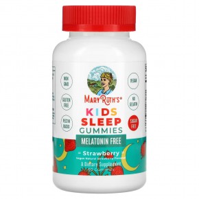 MaryRuth's, Жевательные мармеладки для сна, клубника, 60 жевательных таблеток в Москве - eco-herb.ru | фото