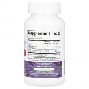 MaryRuth's, Железные жевательные мармеладки с витамином С, виноград, 60 жевательных таблеток в Москве - eco-herb.ru | фото