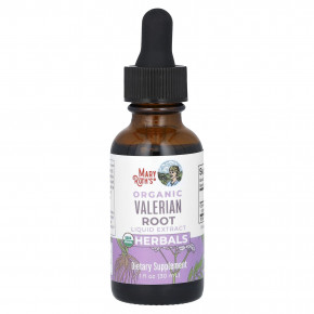 MaryRuth's, жидкий экстракт корня органической валерианы, без спирта, 30 мл в Москве - eco-herb.ru | фото