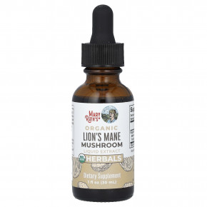 MaryRuth's, жидкий экстракт органического ежовика гребенчатого, без спирта, 30 мл в Москве - eco-herb.ru | фото