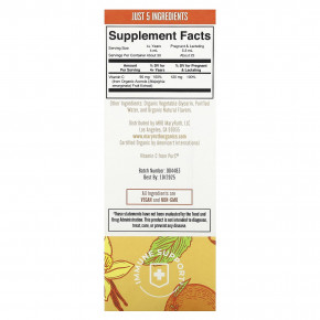 MaryRuth's, Органический витамин C в жидких каплях, апельсин и ваниль, 120 мл (4 жидк. унц.) в Москве - eco-herb.ru | фото