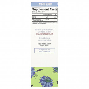 MaryRuth's, Органическое масло черного тмина, жидкие капли, 600 мг, 60 мл (2 жидк. Унции) в Москве - eco-herb.ru | изображение MaryRuth's, Органическое масло черного тмина, жидкие капли, 600 мг, 60 мл (2 жидк. Унции) в Москве - eco-herb.ru | фото