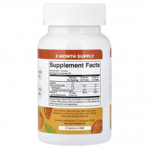 MaryRuth's, витамин D3, со вкусом апельсина, 25 мкг, 60 жевательных таблеток в Москве - eco-herb.ru | фото