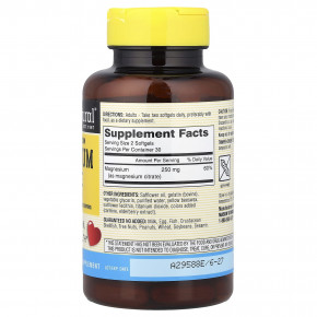 Mason Natural, цитрат магния, быстро всасывается, 60 капсул (125 мг в каждой) в Москве - eco-herb.ru | изображение Mason Natural, цитрат магния, быстро всасывается, 60 капсул (125 мг в каждой) в Москве - eco-herb.ru | фото