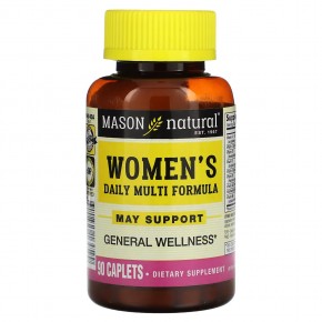 Mason Natural, Ежедневная формула для женщин, 90 капсуловидных таблеток в Москве - eco-herb.ru | фото