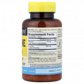 Mason Natural, L-лизин, 100 таблеток в Москве - eco-herb.ru | фото