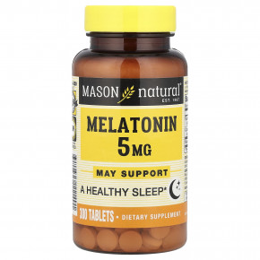 Mason Natural, мелатонин, 300 таблеток (Товар снят с продажи) в Москве - eco-herb.ru | фото