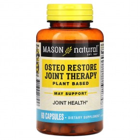 Mason Natural, Osteo Restore Joint Therapy, 60 Capsules в Москве - eco-herb.ru | фото