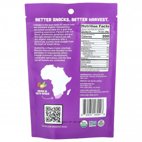 Mavuno Harvest, Органические макадамии, обжаренные с морской солью, 112 г (4 унции) в Москве - eco-herb.ru | фото