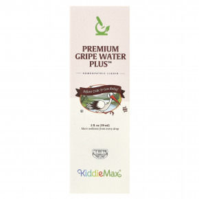 Maxi Health, KiddieMax®, Premium Gripe Water Plus ™, 59 мл (2 жидк. Унции) - описание | фото