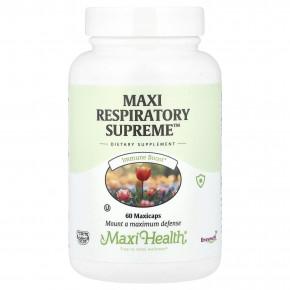 Maxi Health, Maxi Respiratory Supreme ™, 60 капсул MaxiCap в Москве - eco-herb.ru | фото