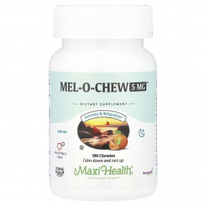 Maxi Health, Mel-O-Chew ™, натуральные ягоды, 5 мг, 100 жевательных таблеток в Москве - eco-herb.ru | изображение Maxi Health, Mel-O-Chew ™, натуральные ягоды, 5 мг, 100 жевательных таблеток в Москве - eco-herb.ru | фото