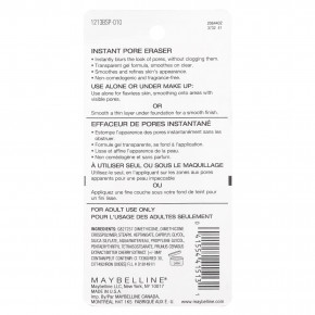 Maybelline, Baby Skin®, мгновенный спрей для очищения пор, оттенок 010 прозрачный, 20 мл (0,67 жидк. унции) в Москве - eco-herb.ru | фото