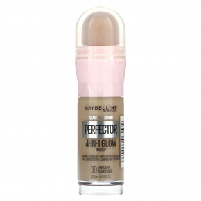 Maybelline, Instant Age Rewind, Perfector, сияющий макияж 4 в 1, светлый оттенок 00, 20 мл (0,68 жидк. унц.) - описание | фото