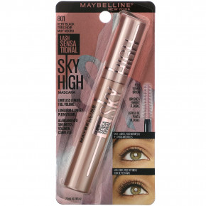 Maybelline, Lash Sensational, Sky High Mascara, 801 Very Black, 7,2 мл (0,24 жидк. унц.) в Москве - eco-herb.ru | изображение Maybelline, Lash Sensational, Sky High Mascara, 801 Very Black, 7,2 мл (0,24 жидк. унц.) в Москве - eco-herb.ru | фото