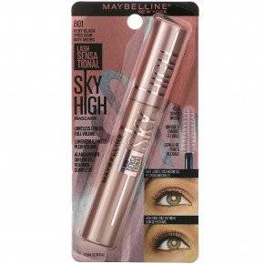 Maybelline, Lash Sensational, Sky High Mascara, 801 Very Black, 7,2 мл (0,24 жидк. унц.) в Москве - eco-herb.ru | фото