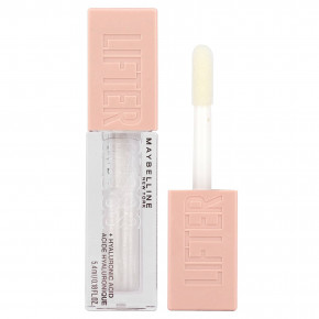 Maybelline, Lifter Gloss + гиалуроновая кислота, перламутровый 001, 5,4 мл (0,18 жидк. унц.) в Москве - eco-herb.ru | фото