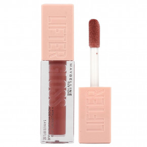 Maybelline, Lifter Gloss + гиалуроновая кислота, шелк 004, 5,4 мл (0,18 жидк. унц.) - описание | фото