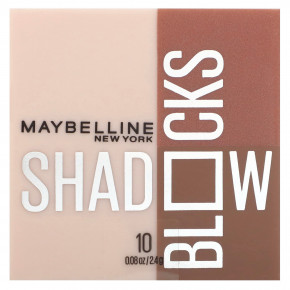 Maybelline, Shadow Blocks, 10 82nd & Park Ave, 2,4 г (0,08 унции) в Москве - eco-herb.ru | фото