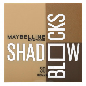 Maybelline, Shadow Blocks, 30 North 3rd & Bedford Ave, 2,4 г (0,08 унции) в Москве - eco-herb.ru | фото