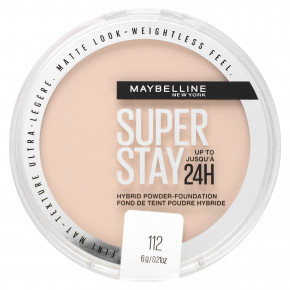 Maybelline, Super Stay, гибридная пудра-основа, 112, 6 г (0,21 унции) - описание