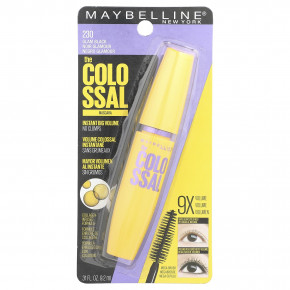 Maybelline, The Colossal Mascara, 230 Glam Black, 9,2 мл (0,31 жидк. унц.) в Москве - eco-herb.ru | фото