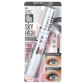 Maybelline, Тонирующий праймер для ресниц Lash Sensational, Sky High, 810 Soft Black, 7,7 мл (0,26 жидк. унц.) в Москве - eco-herb.ru | фото