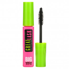 Maybelline, Тушь для ресниц Great Lash Big, оттенок 130 угольно-черный, 10 мл в Москве - eco-herb.ru | фото