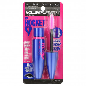Maybelline, Volum' Express, The Rocket, тушь для ресниц, оттенок 400 черный, 9 мл (0,3 жидк. унции) в Москве - eco-herb.ru | фото