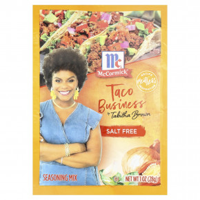 McCormick, Taco Business от Табиты Браун, без соли, 28 г (1 унция) (Товар снят с продажи) в Москве - eco-herb.ru | фото