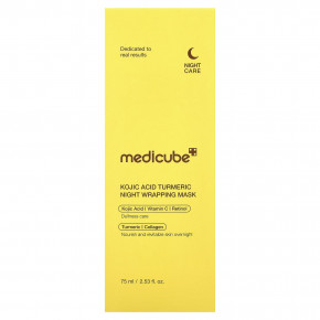 Medicube, ночная маска для лица с койевой кислотой и куркумой, 75 мл (2,53 жидк. унции) в Москве - eco-herb.ru | фото