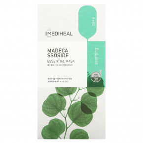 MEDIHEAL, Madecassoside, Essential Beauty Mask, 4 шт., По 24 мл (0,81 жидк. унц.) в Москве - eco-herb.ru | фото