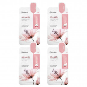 MEDIHEAL, маска для лица с коллагеном, 4 шт., 24 мл (0,81 жидк. унции) (Товар снят с продажи) в Москве - eco-herb.ru | фото