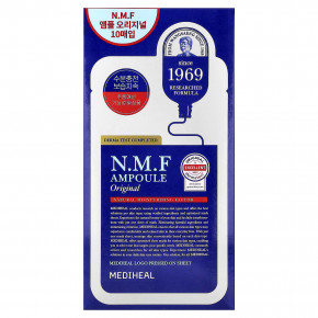 MEDIHEAL, NMF Ampoule, маска для лица, оригинальная, 10 шт., 27 мл (0,91 жидк. унции) в Москве - eco-herb.ru | фото
