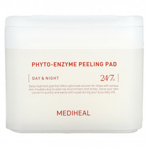 MEDIHEAL, Phyto-Enzyme Peeling Pad, Day & Night, 90 подушек, 200 мл (6,76 жидк. унц.) в Москве - eco-herb.ru | фото