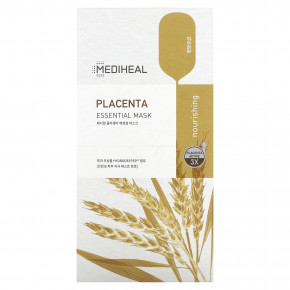 MEDIHEAL, Placenta, Essential Beauty Mask, 10 шт., По 24 мл (0,81 жидк. унц.) в Москве - eco-herb.ru | фото