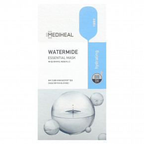 MEDIHEAL, Watermide Essential Beauty Mask, 4 шт., По 24 мл (0,81 жидк. унц.) в Москве - eco-herb.ru | фото