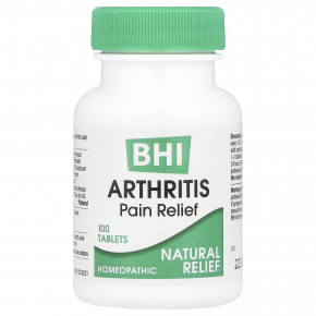MediNatura, BHI, артрит, обезболивающие, 100 таблеток в Москве - eco-herb.ru | фото