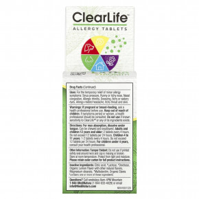MediNatura, ClearLife™, таблетки от аллергии, 60 таблеток в Москве - eco-herb.ru | изображение MediNatura, ClearLife™, таблетки от аллергии, 60 таблеток в Москве - eco-herb.ru | фото