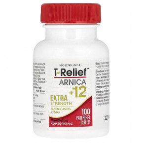 MediNatura, T-Relief, арника +12, 100 таблеток в Москве - eco-herb.ru | фото