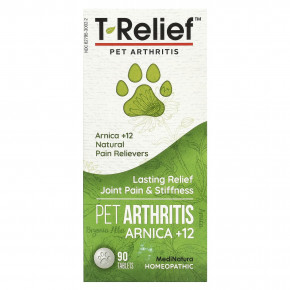 MediNatura, T-Relief, Pet Arthritis Arnica +12, 90 таблеток в Москве - eco-herb.ru | фото