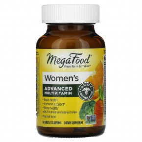 MegaFood, комплекс витаминов и микроэлементов для женщин, 60 таблеток - описание