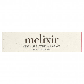 Melixir, Vegan Lip Butter™ с агавой, 10 порций, 3,9 г (0,13 унции) в Москве - eco-herb.ru | фото