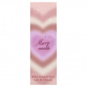 Merrymonde, Milk Heart, тинт для губ и щек, 06 манго и молочный, 5 г в Москве - eco-herb.ru | изображение Merrymonde, Milk Heart, тинт для губ и щек, 06 манго и молочный, 5 г в Москве - eco-herb.ru | фото