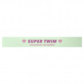 Merrymonde, Super Twim Pen, подводка для глаз, 01 Vivid Black, 0,5 мл (0,02 жидк. унции) в Москве - eco-herb.ru | фото