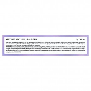 Merythod, Dewy Jelly, губная помада, 02 цветочный, 3 г (0,11 унции) в Москве - eco-herb.ru | фото