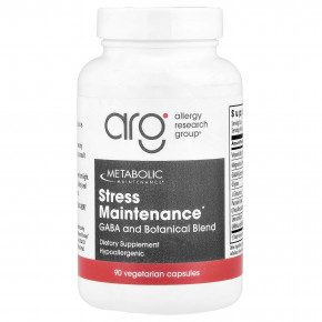 Metabolic Maintenance, антистрессовое средство, 90 вегетарианских капсул - описание | фото