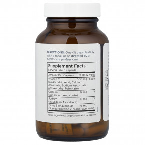 Metabolic Maintenance, буферизованный витамин C с биофлавоноидами, 90 капсул в Москве - eco-herb.ru | фото