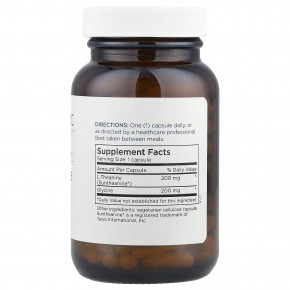 Metabolic Maintenance, L-теанин, 120 вегетарианских капсул в Москве - eco-herb.ru | фото